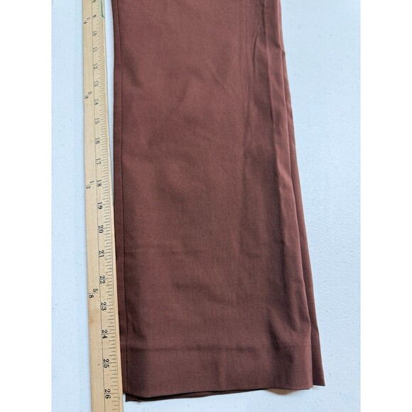 Chico's Bridgett Pull On Ankle Pants 2P 12P Rust Orange Comfort Business Casual - Picture 8 of 8